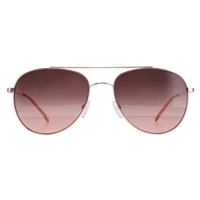 

Авиаторы женские розово-коричневые с градиентом ck20120s Calvin Klein, желтый