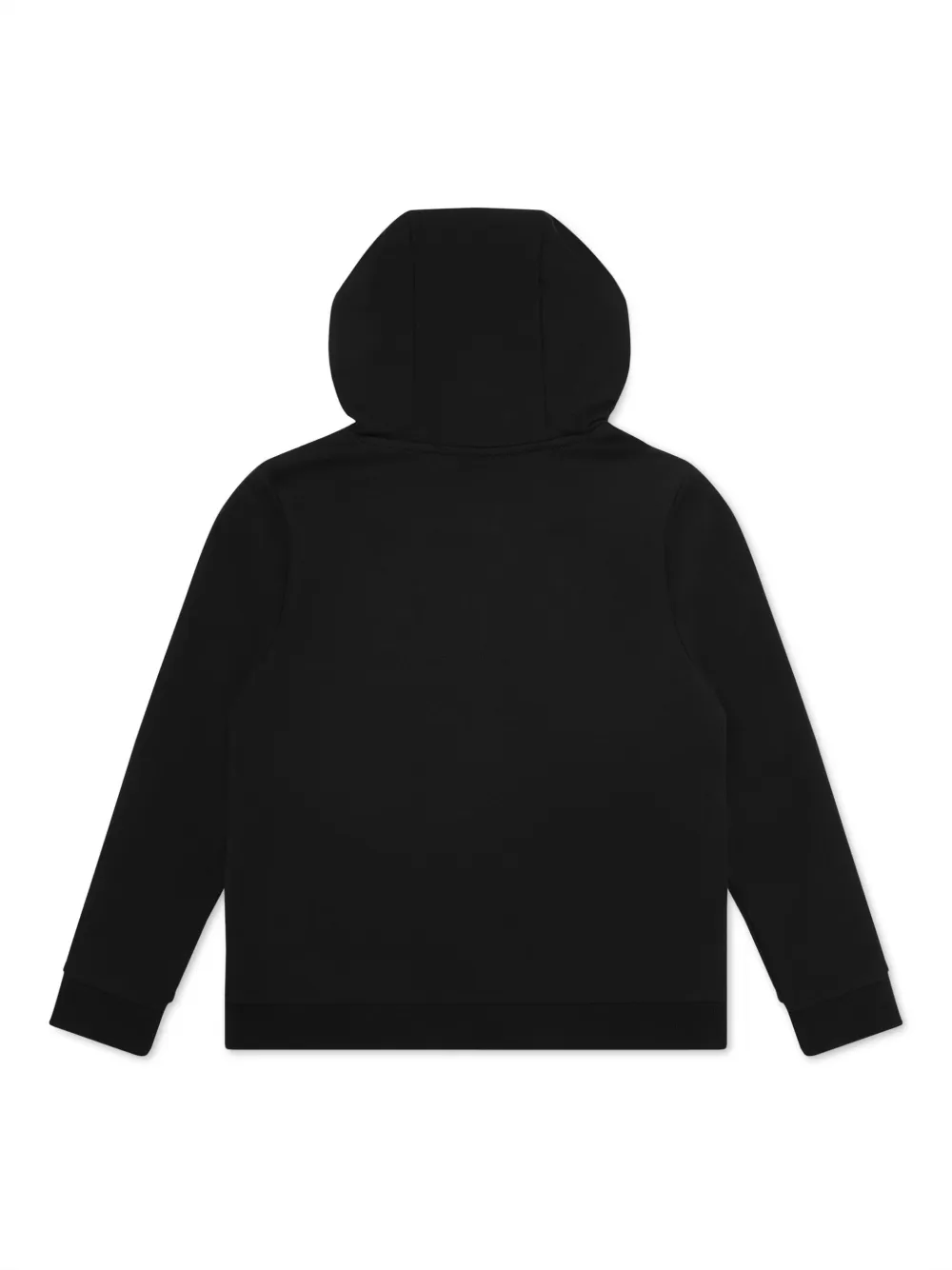 Худи на молнии с нашивкой-логотипом Philipp Plein Junior, черный — фото 2