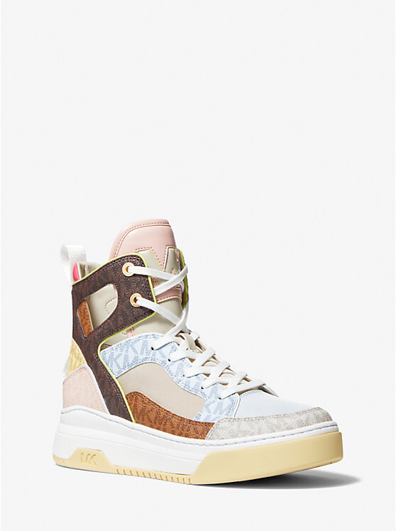

Высокие кроссовки Matson Color-Block Logo Michael Kors, мультиколор