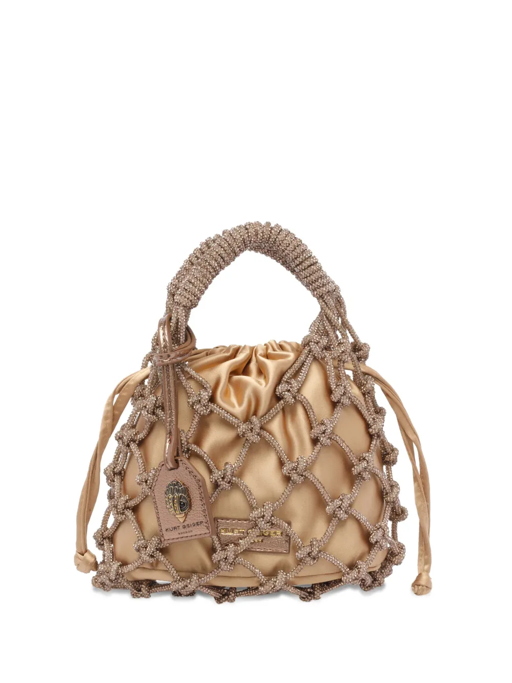 

Сумка с кристаллами Kurt Geiger London, нейтральный