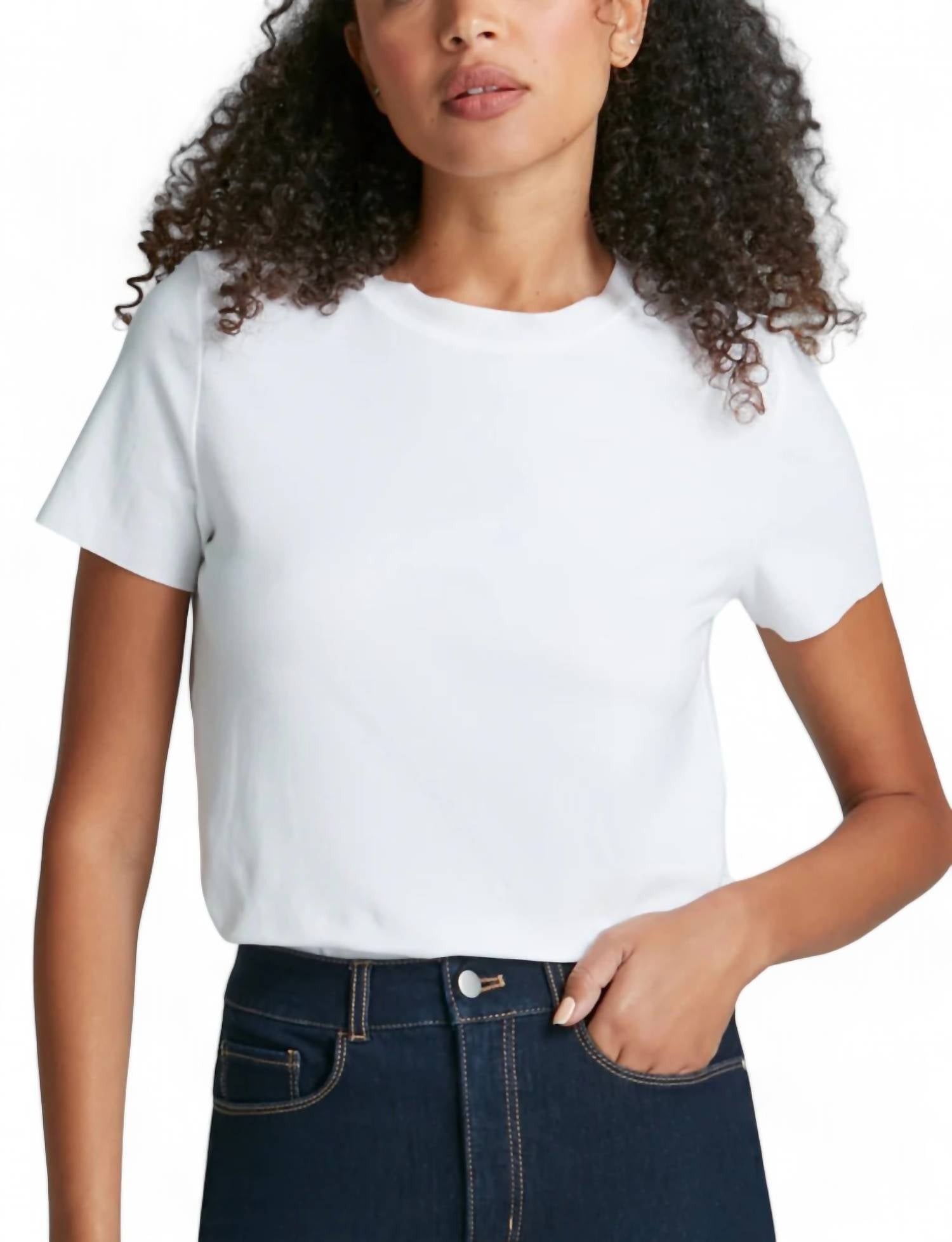 

Боди Essential Tee белого цвета Commando
