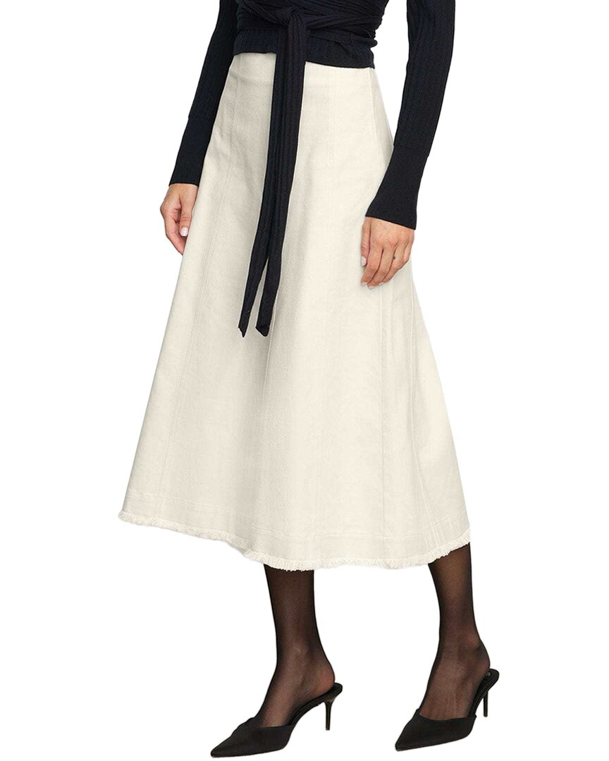 

Современная юбка от Modern Citizen Saskia с передним швом из хлопкового твила, кремовый