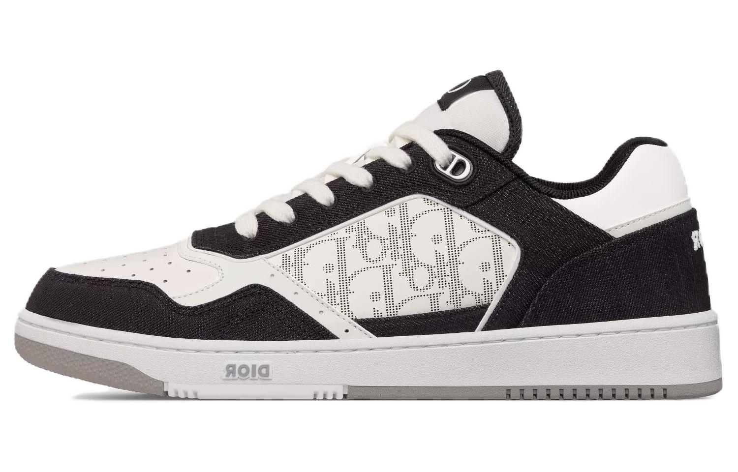 B27 Низкие Белые Черные Джинсы DIOR