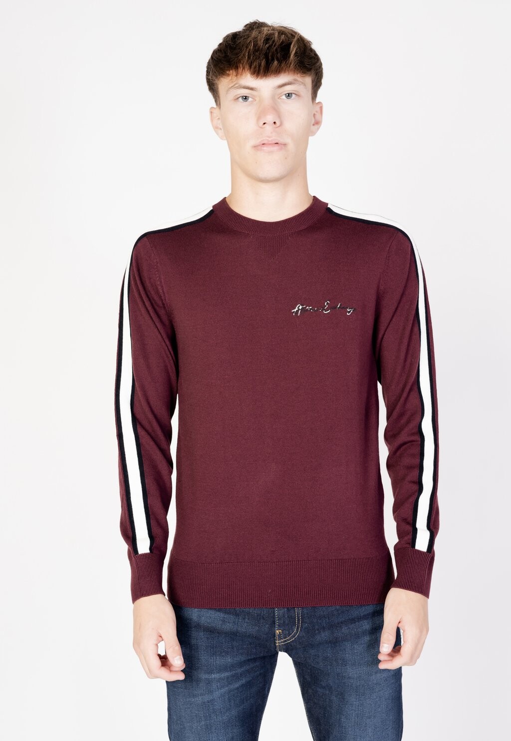 

Свитер Armani Exchange, бордовый