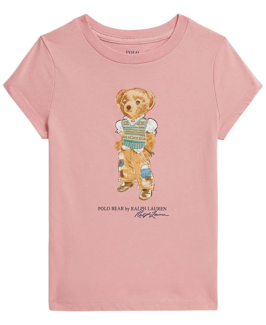 Детская футболка с коротким рукавом Polo Bear (размеры 2T-6X) Polo Ralph Lauren