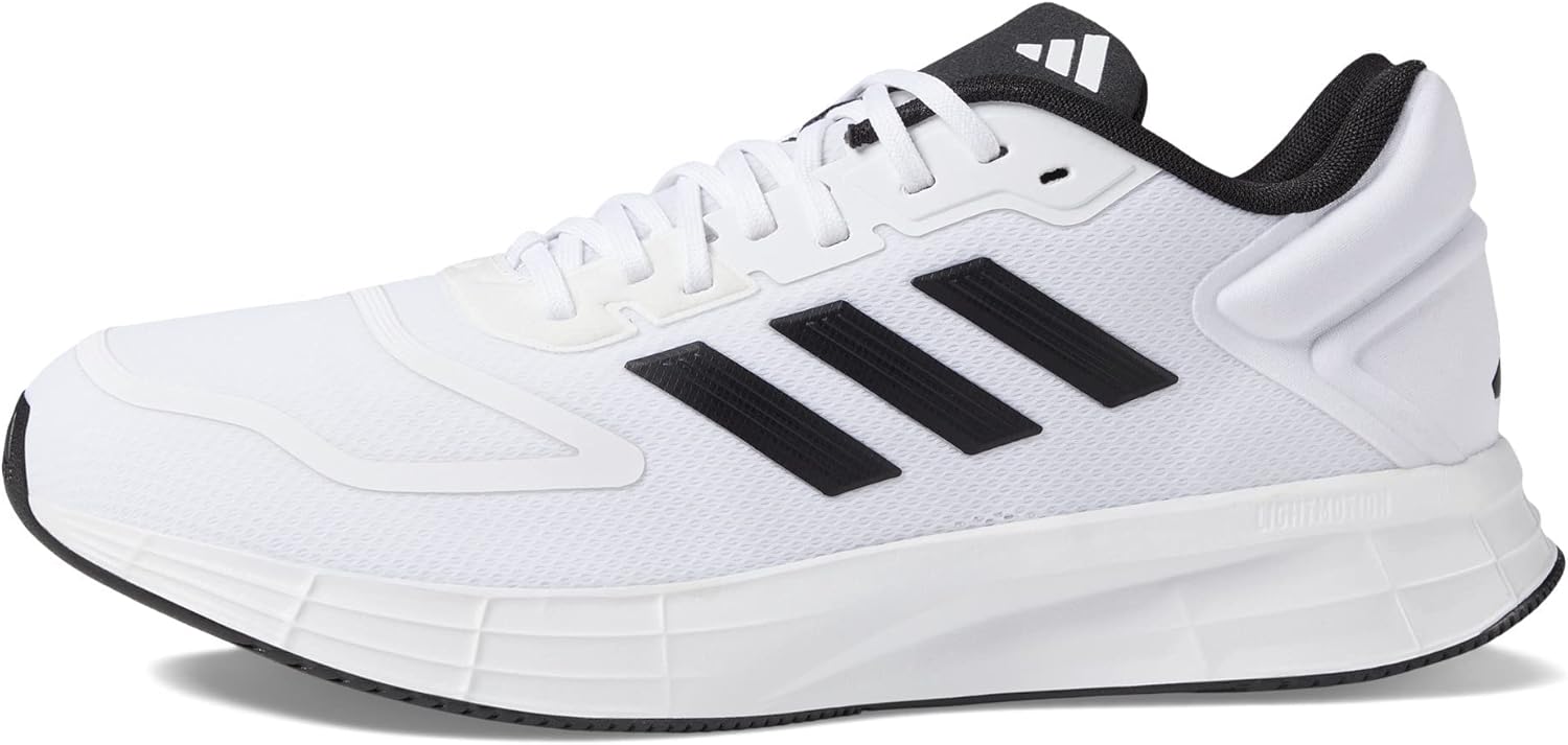 Мужские беговые кроссовки Adidas Duramo SL 2.0, белый/черный — фото 4