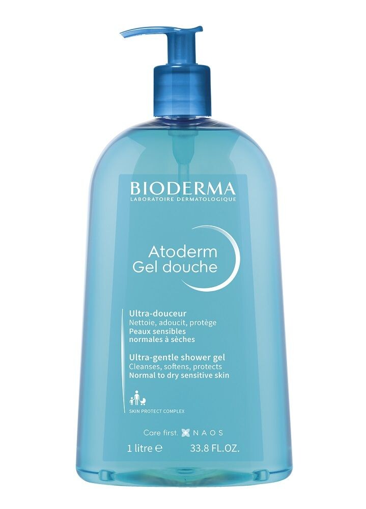 

Bioderma Atoderm Gel Douche гель для душа и ванны, 1000 ml