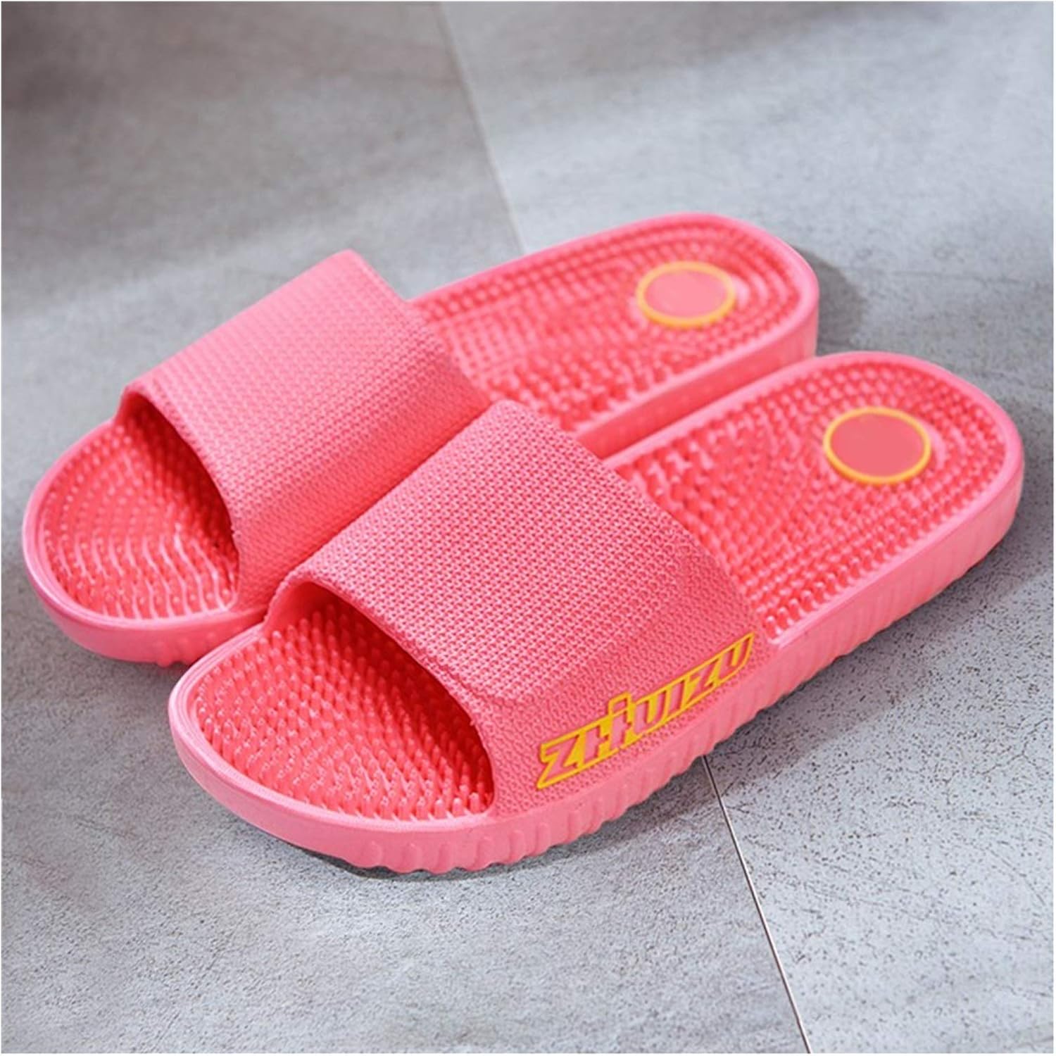 

Мужские тапочки YXCKG, массажные тапочки для душа, мужские и женские тапочки с акупрессурой, женские тапочки, домашняя обувь, летние пляжные тапочки для бассейна с мягкой подошвой (Цвет: синий, Размер: EUR40)