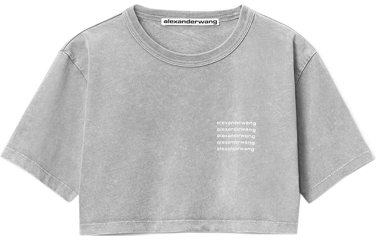 

Alexander Wang Укороченный топ женский серый