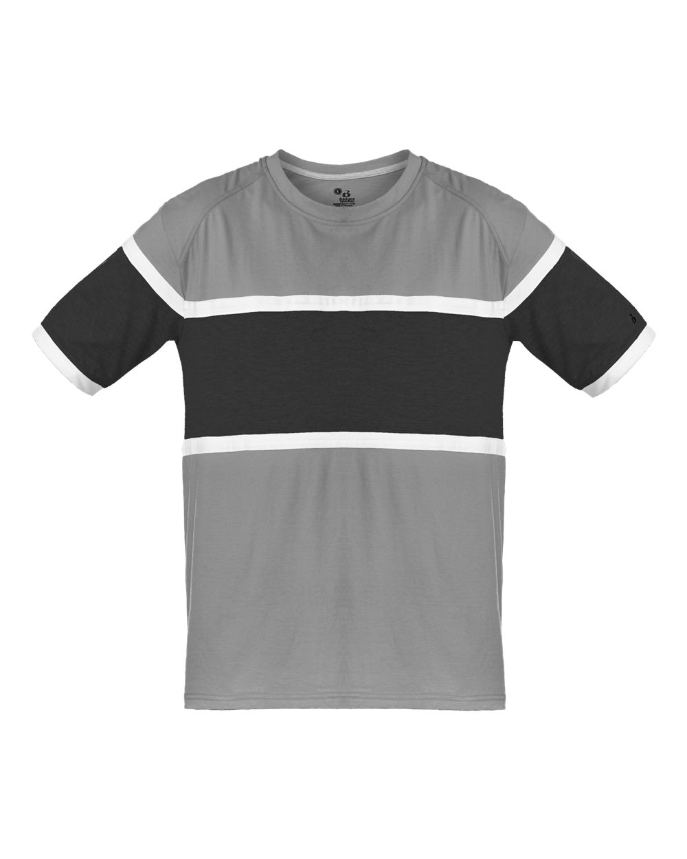 

Футболка United Badger, цвет oxford/ black/ white