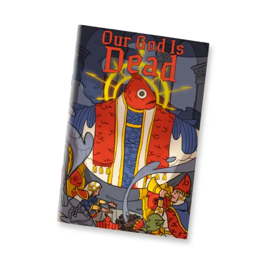 

Our God is Dead, Role Playing Game (Murder Publishing), мягкая обложка