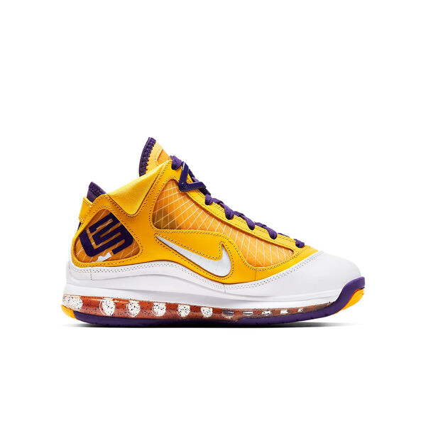 Кроссовки lebron 7 qs Nike, желтый — фото 2