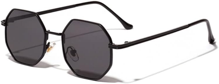 

Круглые солнцезащитные очки для женщин и мужчин, винтажные солнцезащитные очки в стиле стимпанк, маленькая металлическая оправа, защита от ультрафиолета UV400 LANGSER, 1