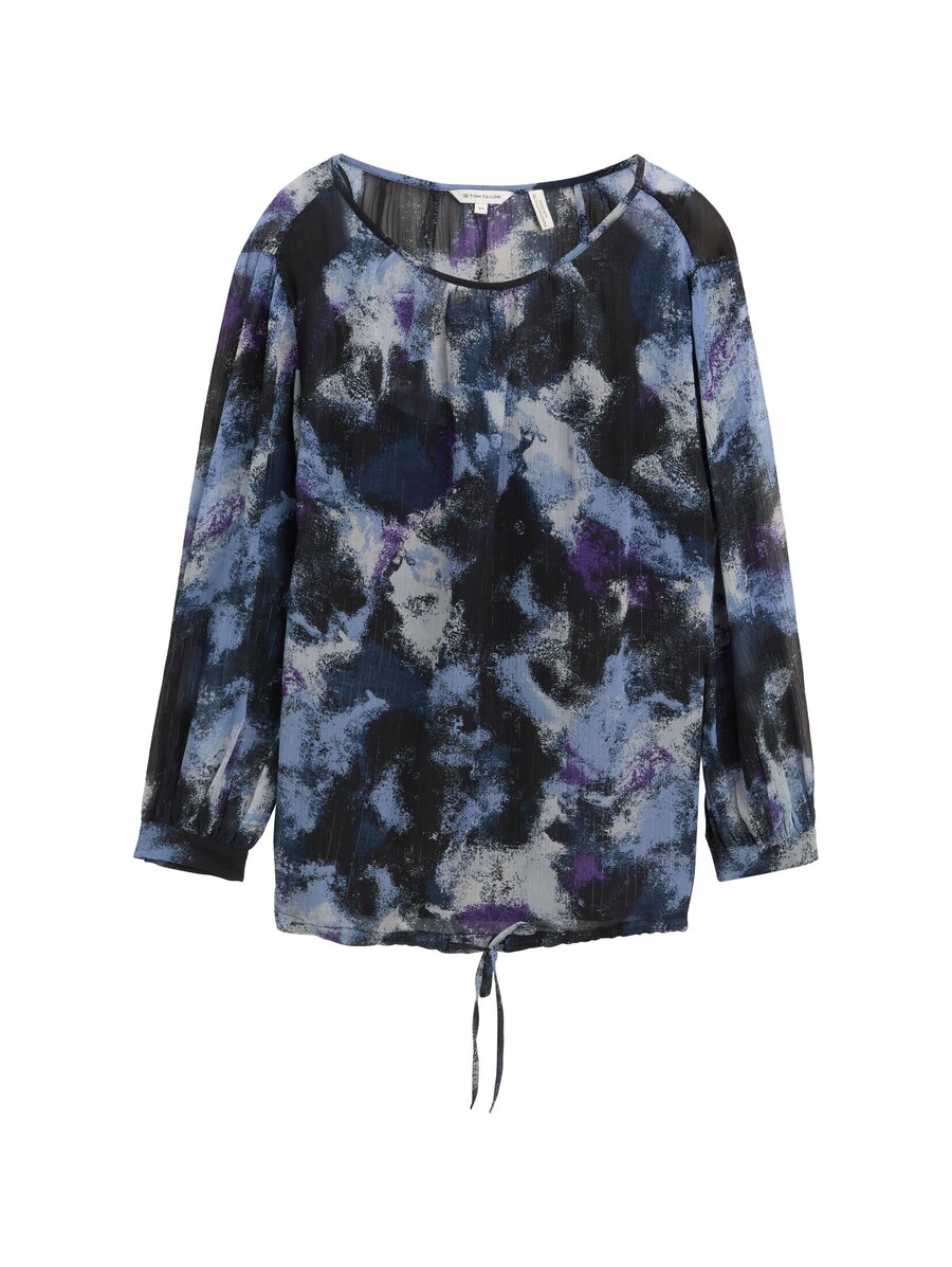 

Блузка Tom Tailor Women +, цвет Blue/Light blue