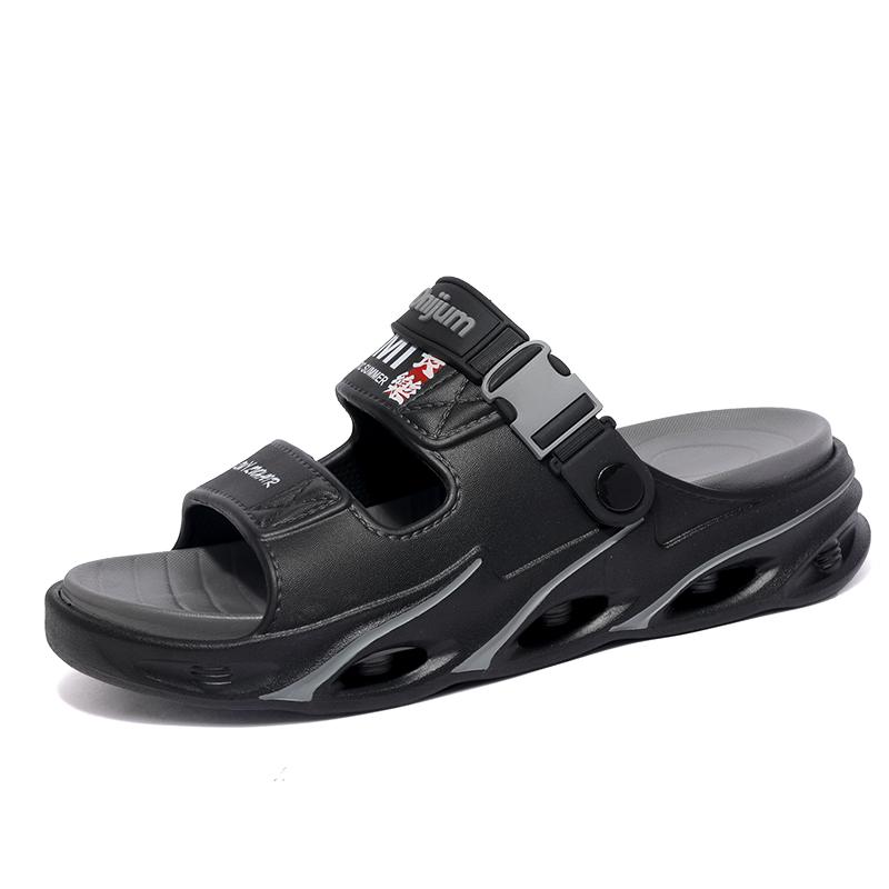 

CariteSport Пляжные сандалии унисекс черно-серые, цвет Black Gray