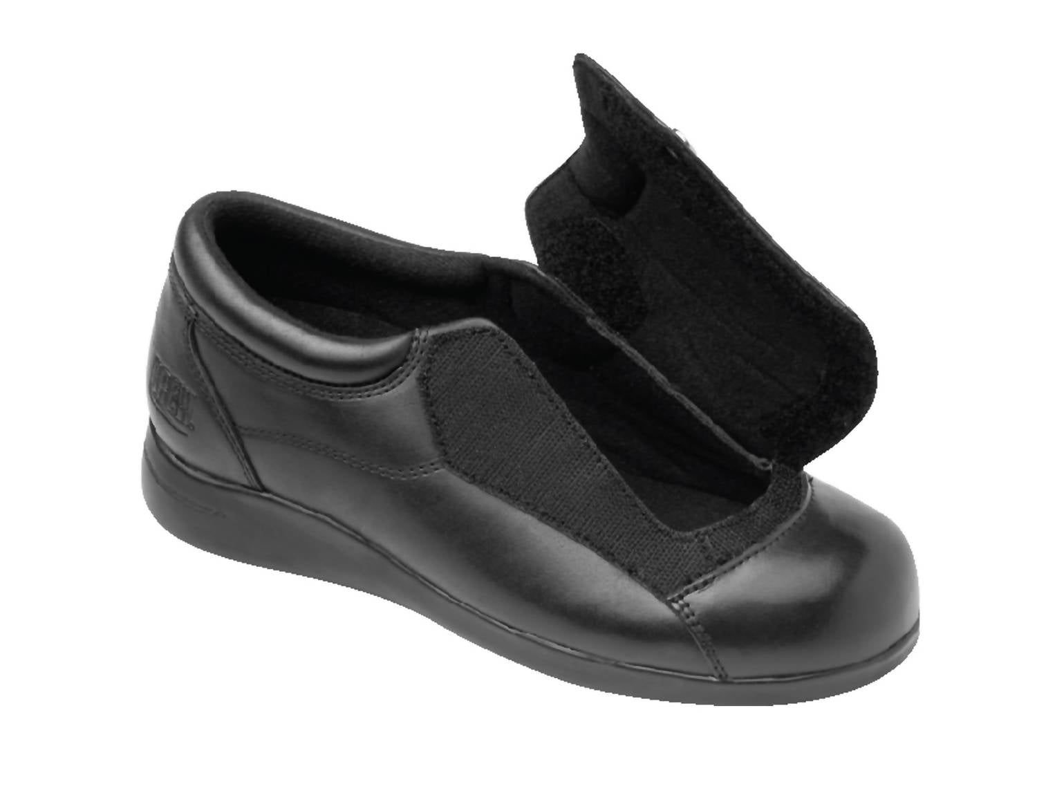 Женские повседневные туфли Victoria черные из телячьей кожи Drew Shoes — фото 2