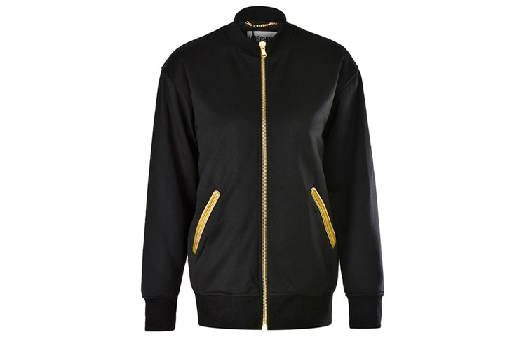 

Куртка женская черная MOSCHINO, Черный, Куртка женская черная MOSCHINO