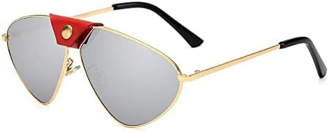 

Солнцезащитные очки 2027 года для женщин и мужчин, винтажные металлические солнцезащитные очки, градиентные солнцезащитные очки с защитой от УФ-излучения UV400 MTZJH, C6