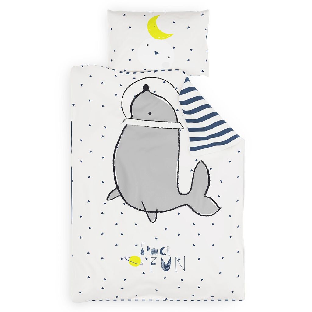 

Постельное белье Soft Wonder Kids Edition 135 x 200 см, 50 x 75 см, дышащая микрофибра Sleepwise, белый