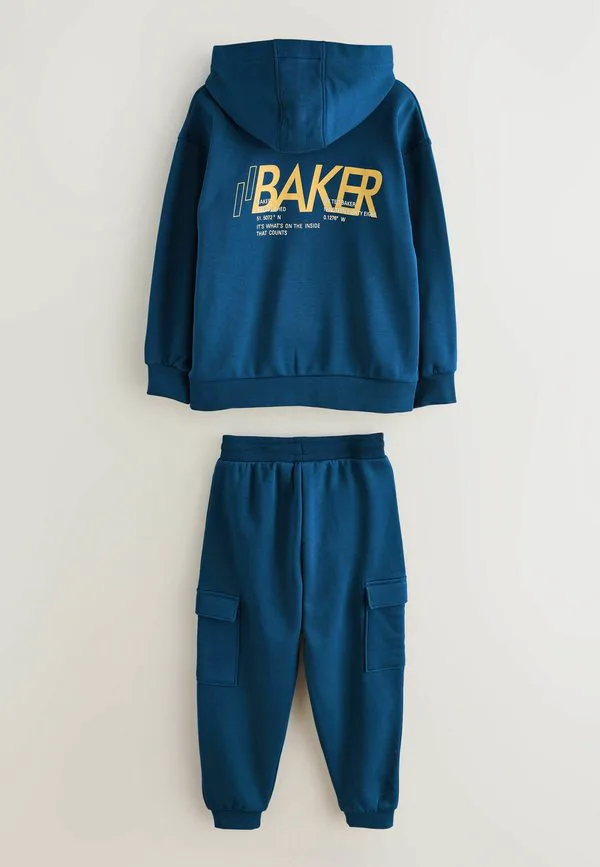 Спортивный костюм-джоггеры с графическим принтом, стандартного кроя. Baker By Ted Baker, Blue Yellow — фото 2