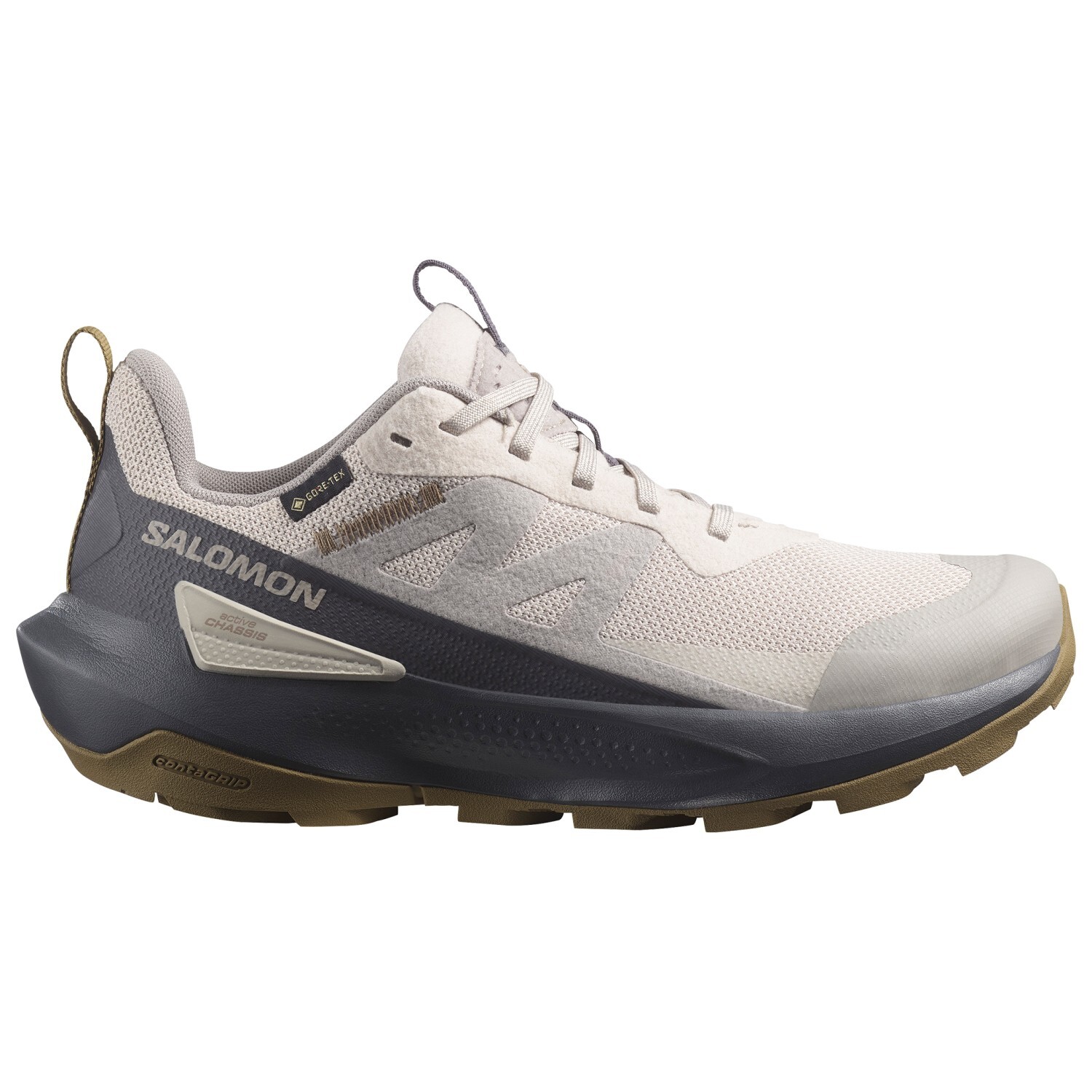 

Мультиспортивная обувь Salomon Elixir Activ GTX, цвет Silver Cloud/Nine Iron/Gothic Olive