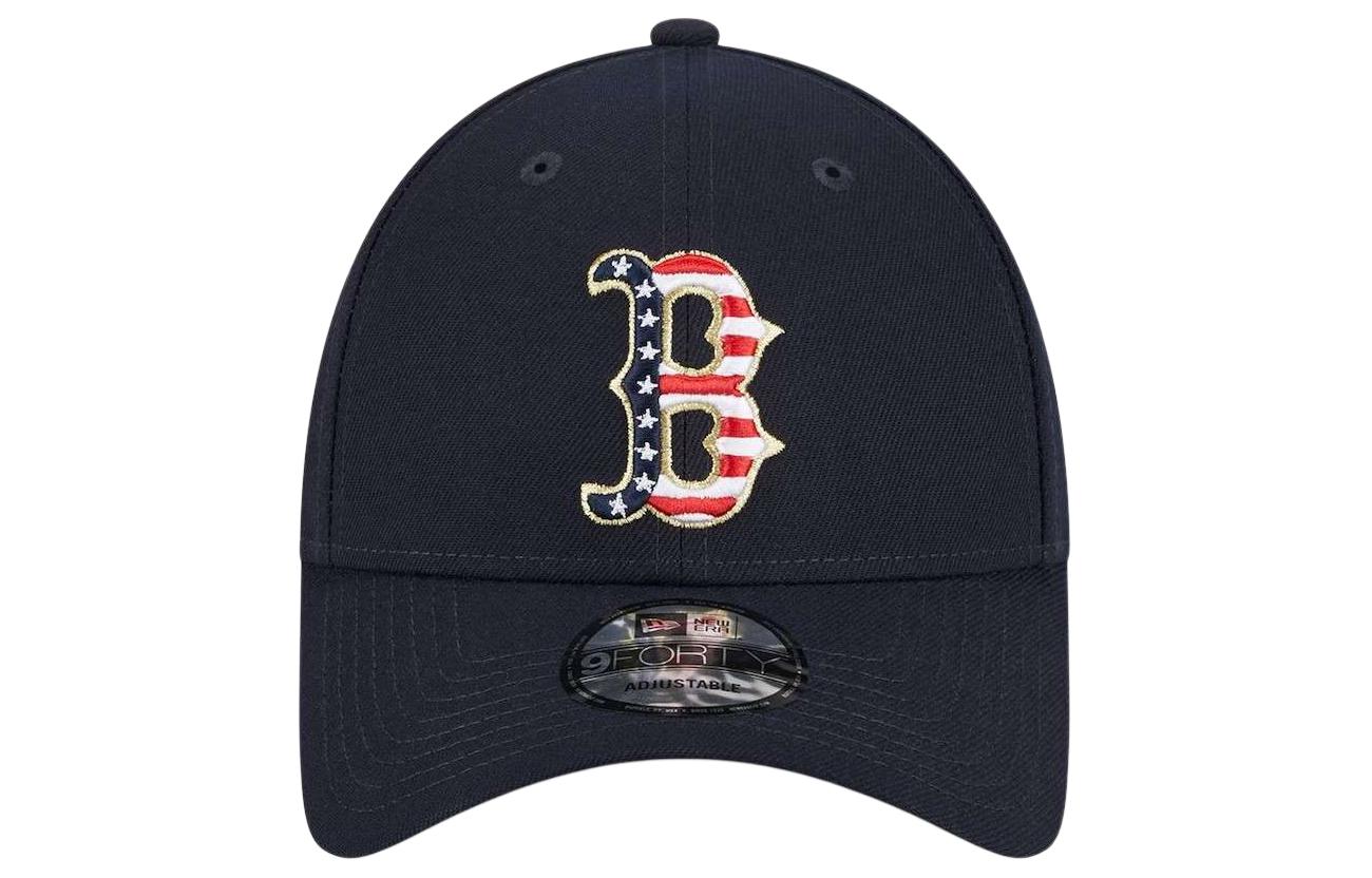 

New Era Бейсболка из полиэстера и хлопка мужская морская синяя, Marine Blue