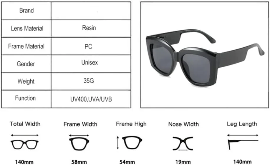 

Ретро большие разноцветные солнцезащитные очки для женщин, защита от УФ-излучения UV400, мужские фиолетово-оранжевые солнцезащитные очки LANGSER, Black Gray