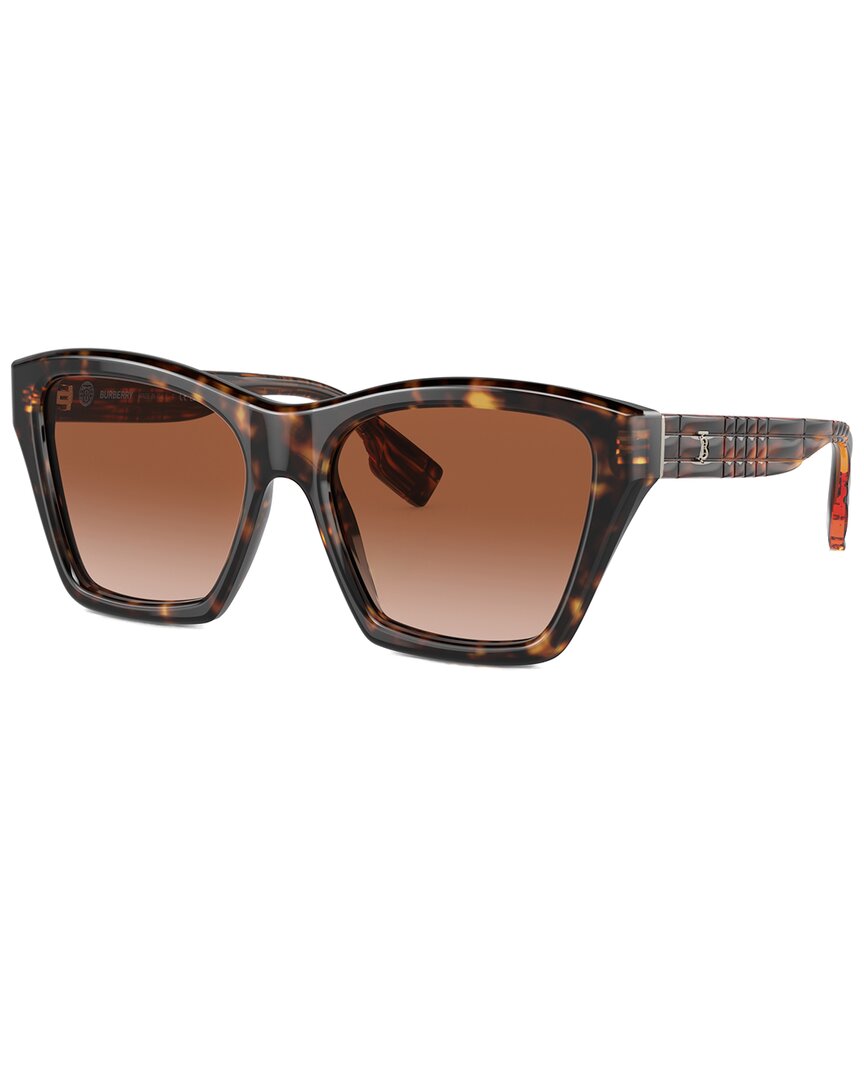

Женские солнцезащитные очки Burberry Arden 54 мм, цвет dark havana