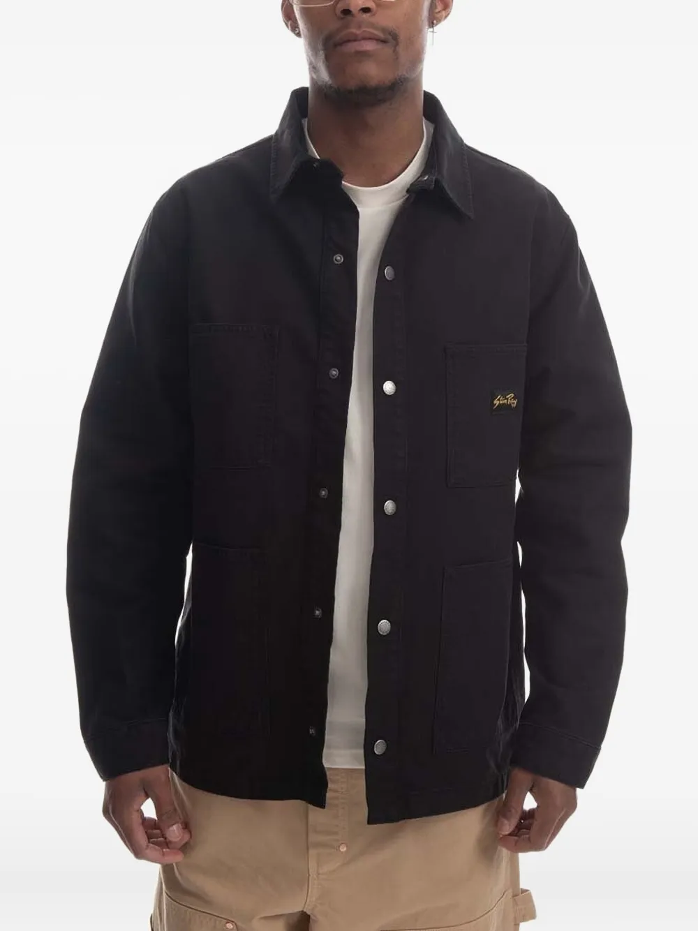 

Куртка с накладными карманами Stan Ray, черный