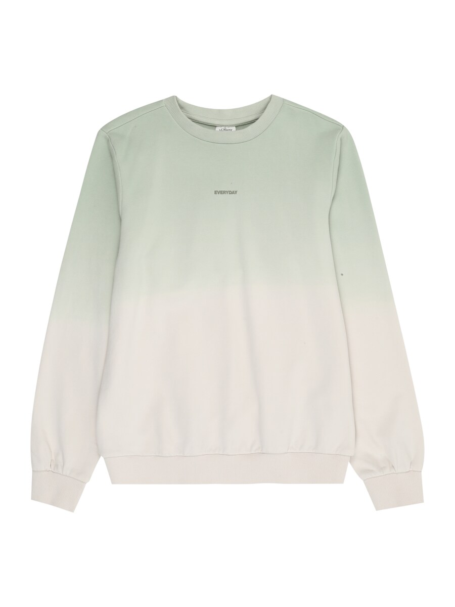 

Толстовка s.Oliver, цвет Pastel green/Dark green