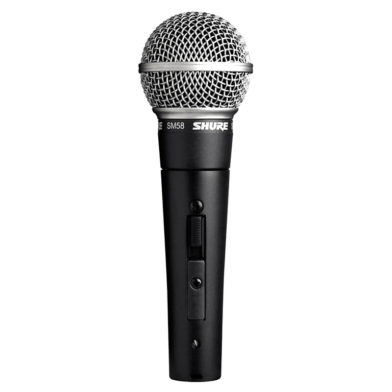 

Вокальный микрофон Shure SM58S Handheld Cardioid Dynamic Microphone with On / Off Switch