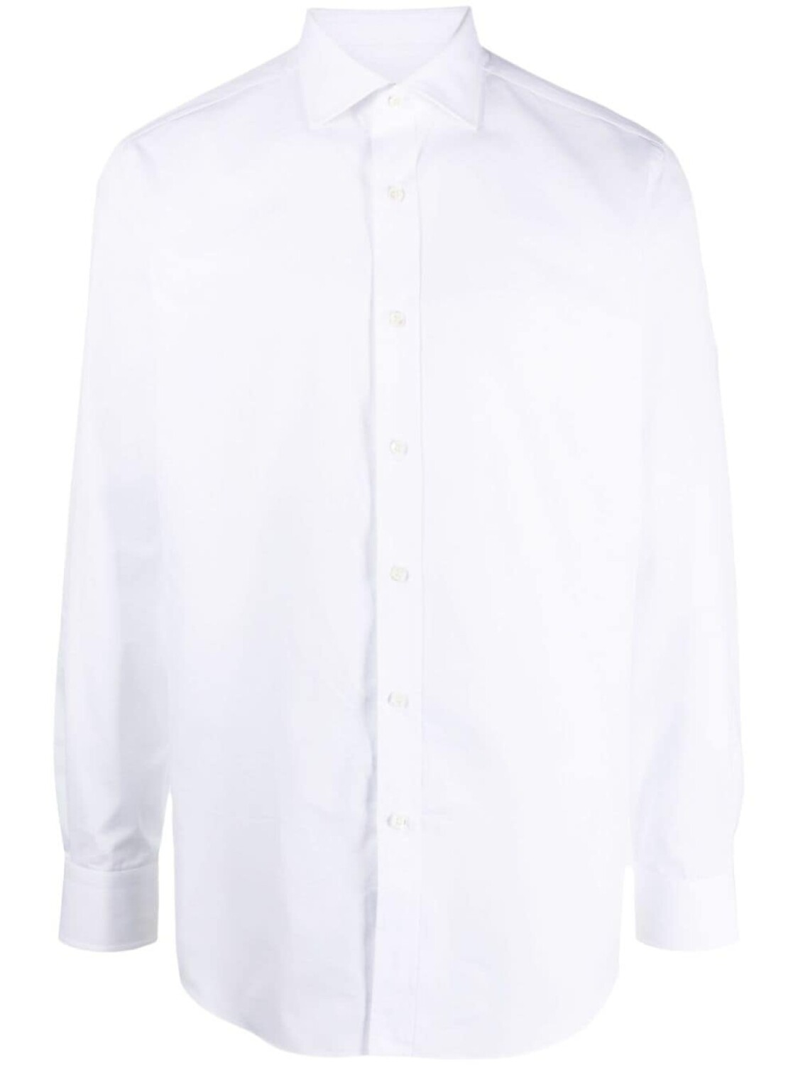 

Brioni рубашка с отложным воротником, белый
