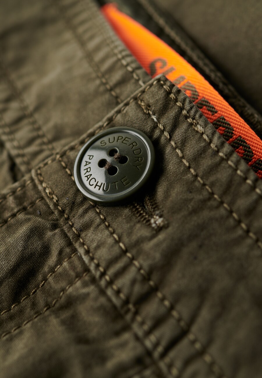 Юбка мини Superdry Skirt Utility, оливковый — фото 3