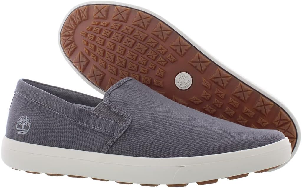 Timberland Men's Ashwood Park Ek+ Fabric Gore Slip-On, Dark Grey Canvas — фото 2