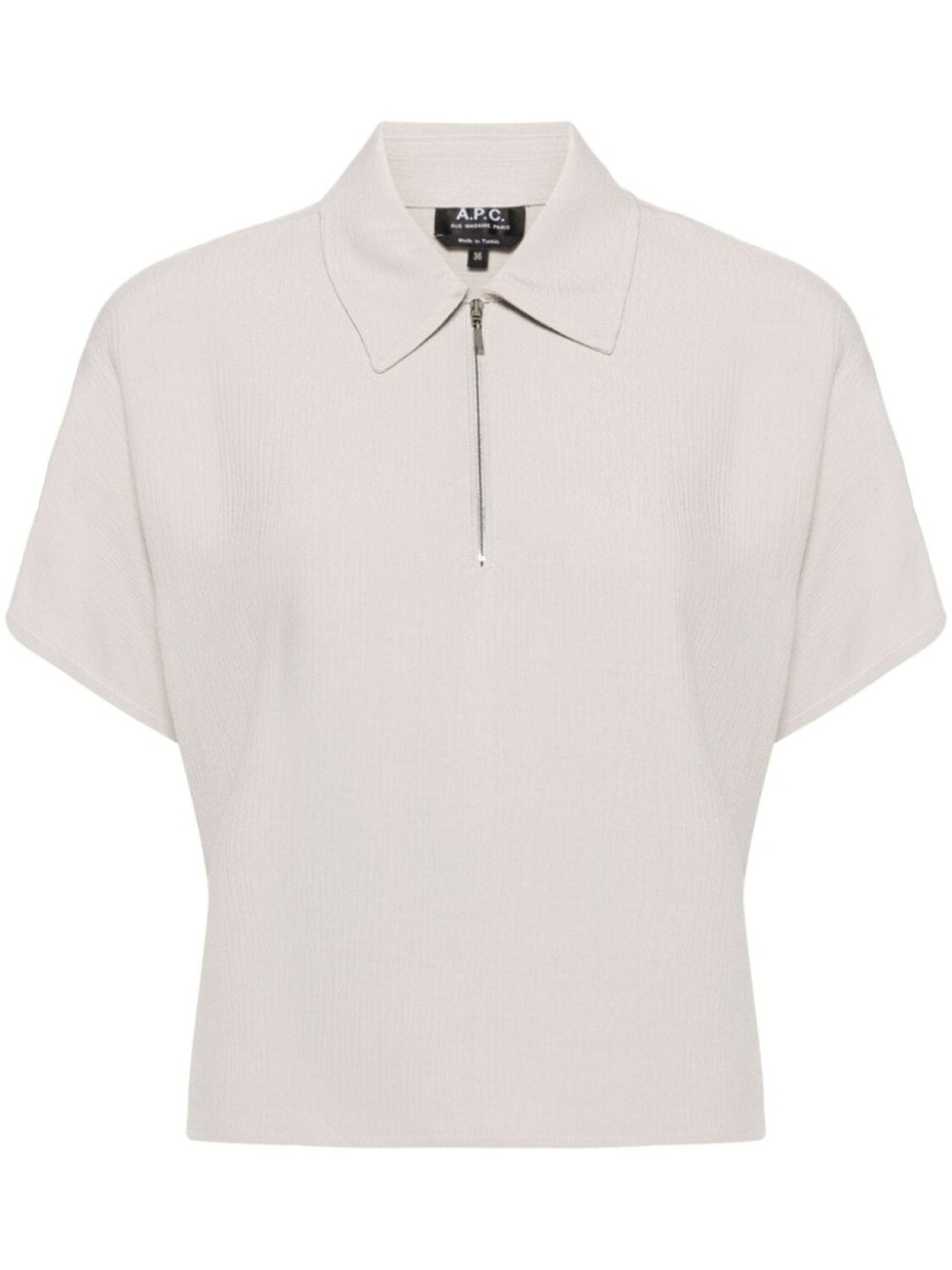 

A.P.C. блузка Roxy с короткими рукавами, серый