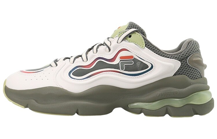 

P.palette X PALETTE Туфли-подставки для ручек Lifestyle Shoes Men Low-top Cream White/Sea Wilderness Grey Fila Fusion