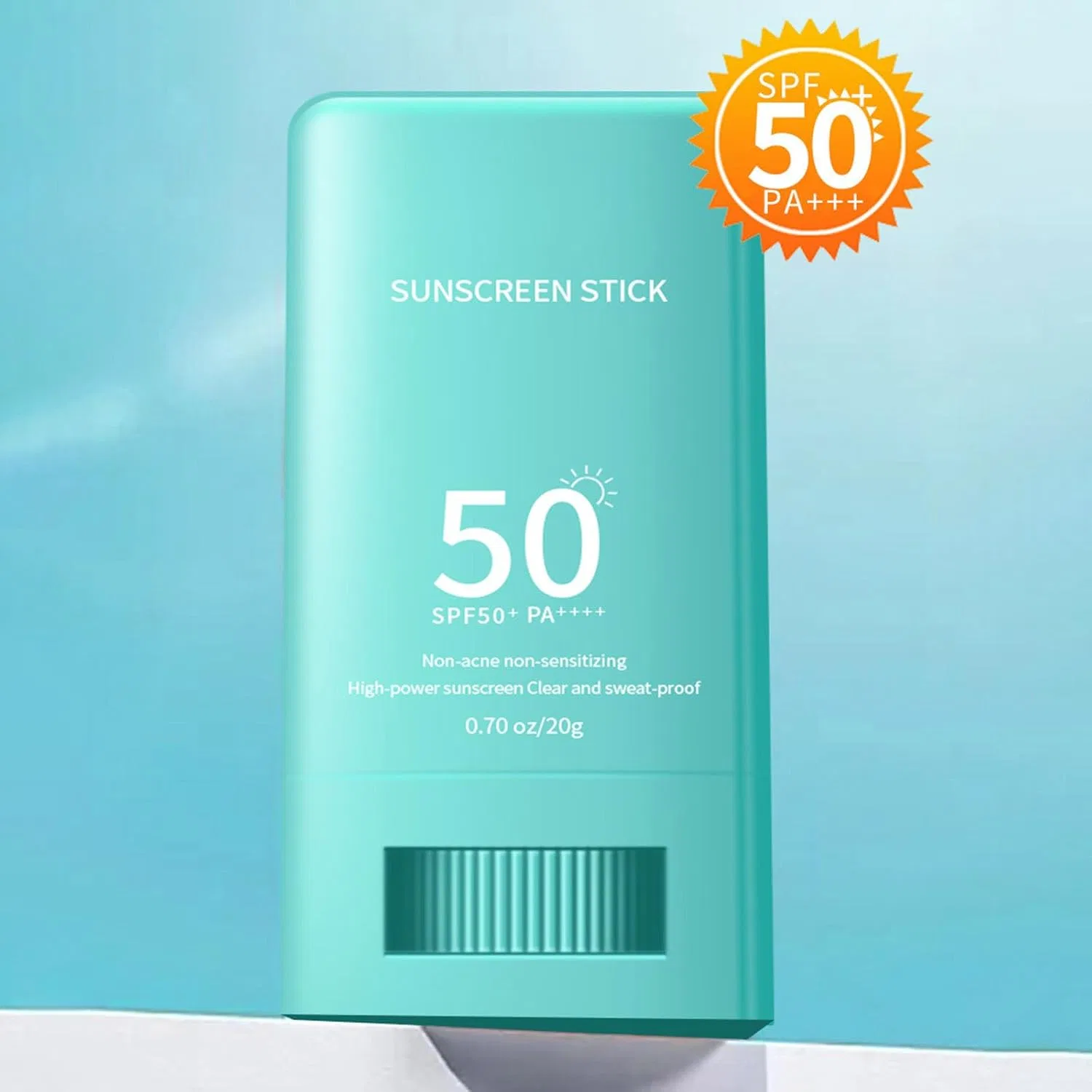 Солнцезащитный стик SPF50+ PA++++, прозрачный, 20 г — фото 3