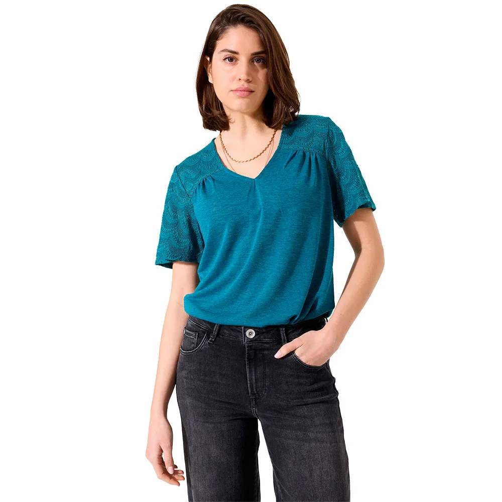 

Футболка Garcia G50203 short sleeve v neck, синий