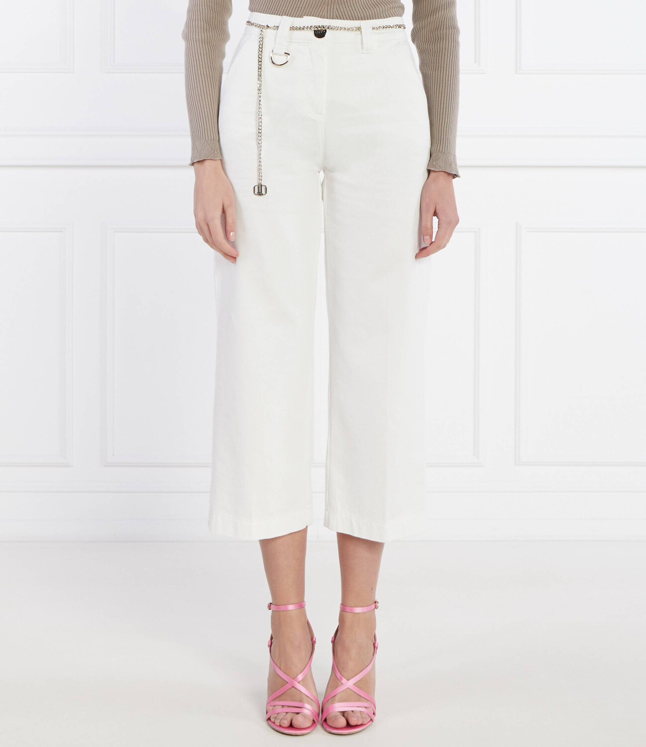 

Джинсы Liu Jo Cropped Fit, белый