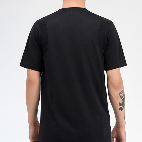 Футболка men's as logo training short sleeve black t-shirt Nike, черный — фото 4