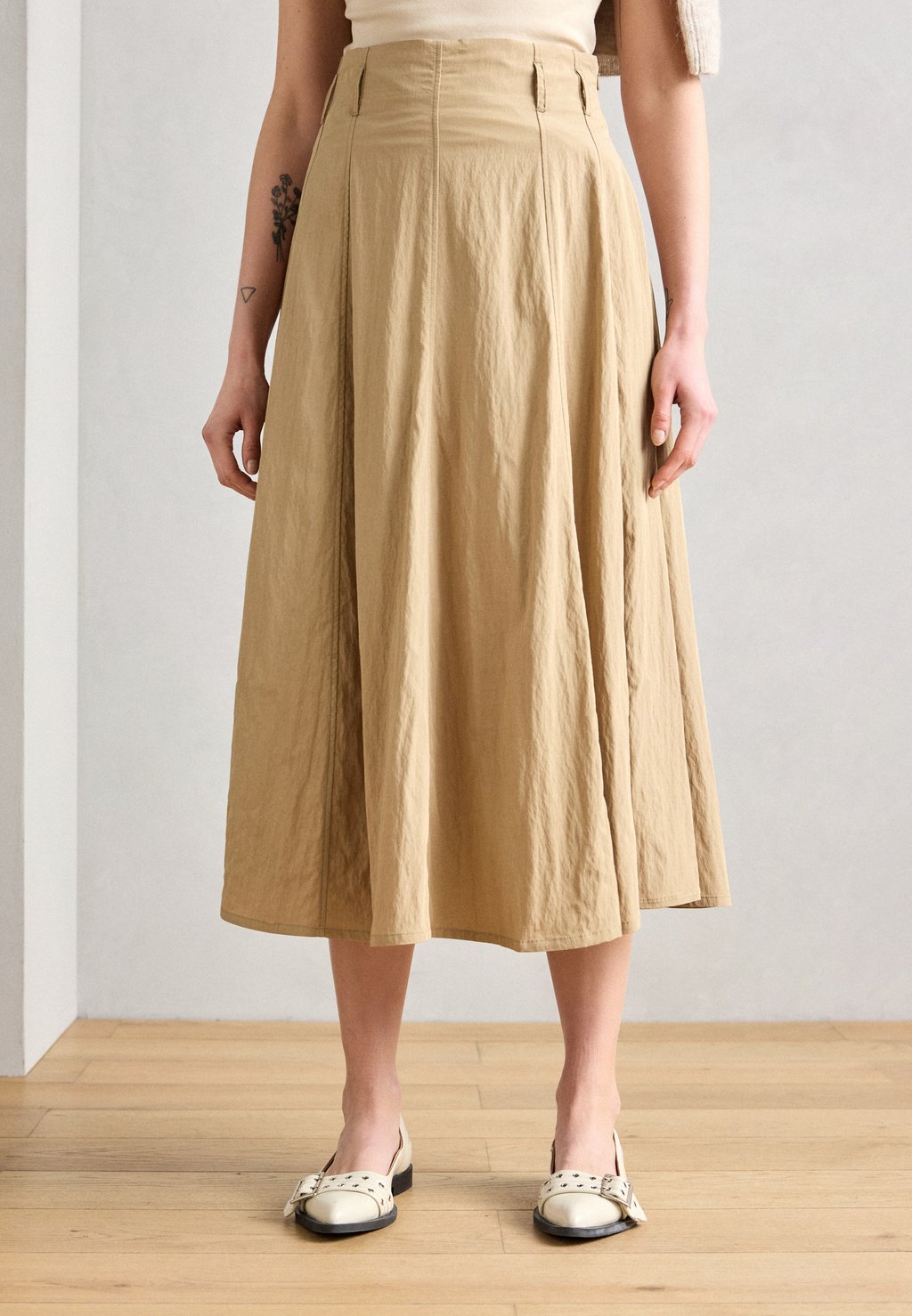 

Юбка-колокол SKIRT ANJA Lindex, бежевый