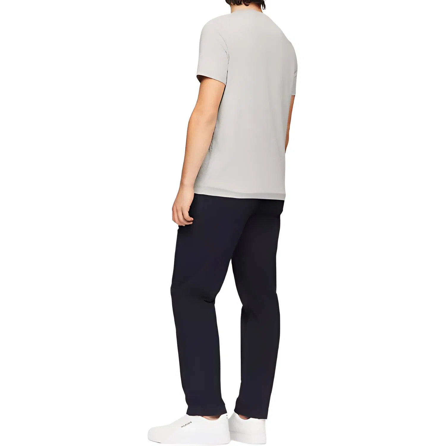 Футболка мужская Gray Tommy Hilfiger — фото 4