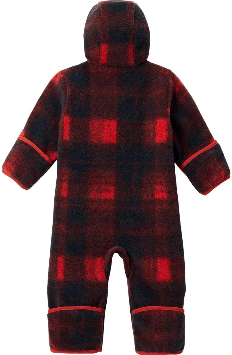 Columbia Unisex Baby Snowtop II Bunting, Sail Red Omblur Tonal — фото 2