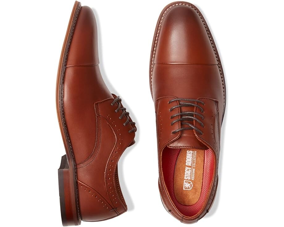 

Оксфорды Stacy Adams Maddox Cap Toe, цвет Chocolate