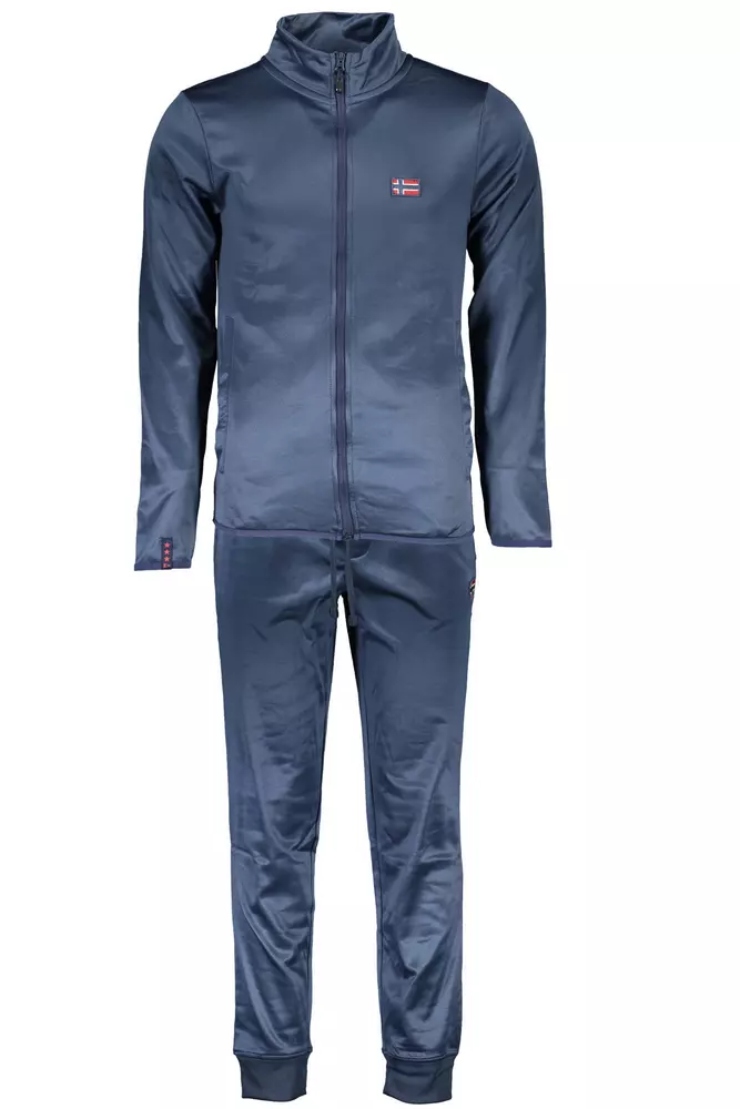 

Синий мужской свитер из полиэстера Geographical Norway