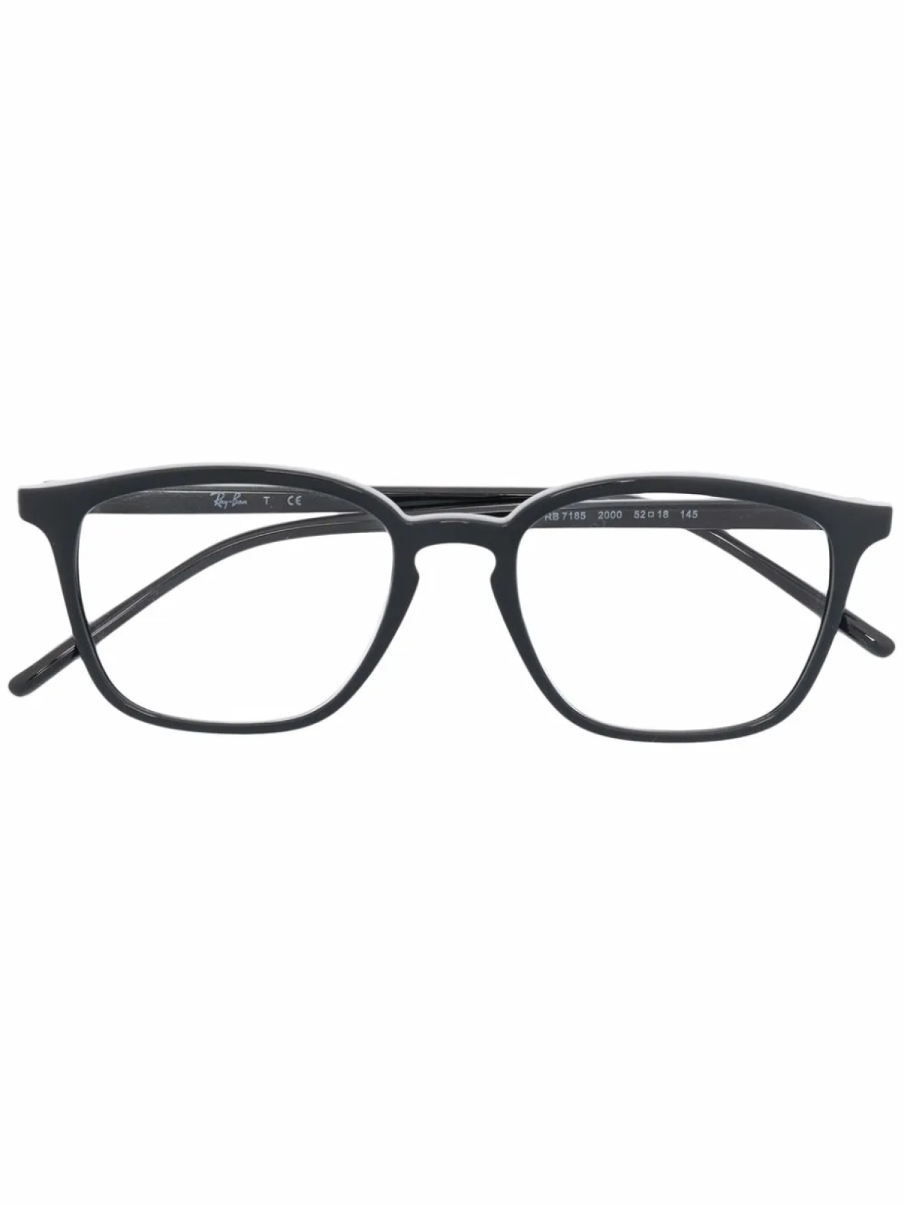 

Очки в квадратной оправе Ray-Ban, черный
