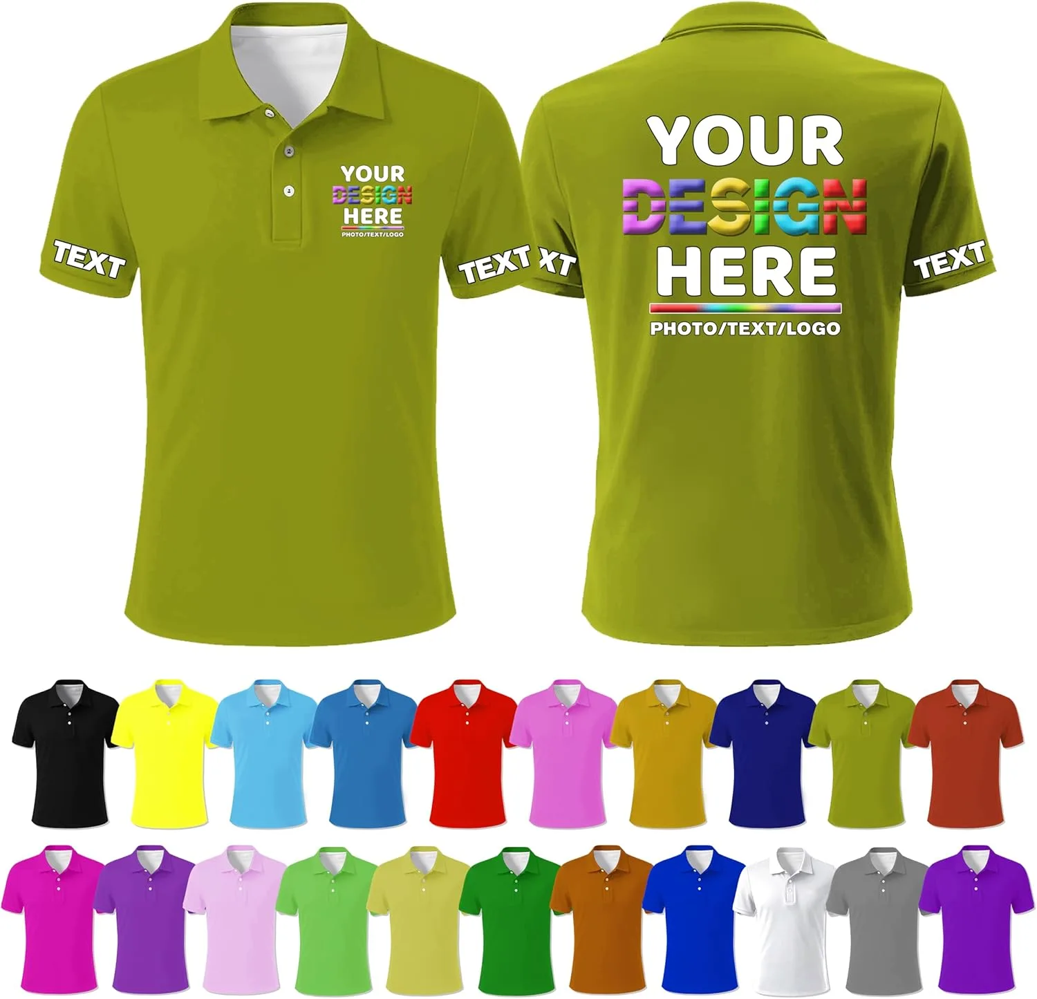 

Кастомная поло для гольфа Aubppv