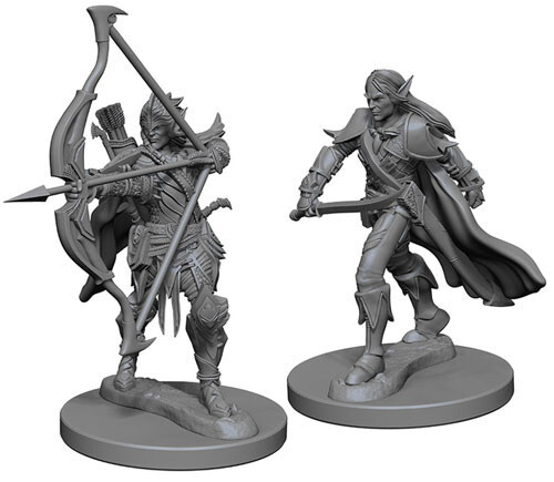 

Миниатюра WizKids/NECA Pathfinder Battles Deep Cuts Unpainted Minis: W1 Elf Male Fighter