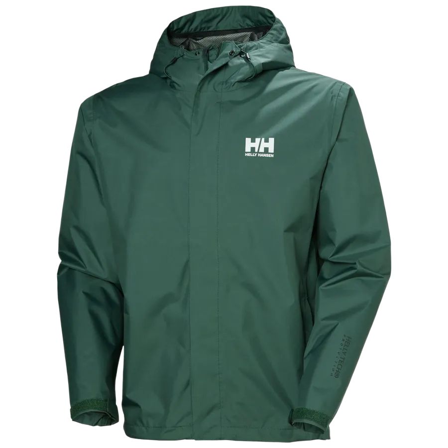 

HELLY HANSEN Куртка с капюшоном и логотипом, Forest Green/390 JUNGLE GREE