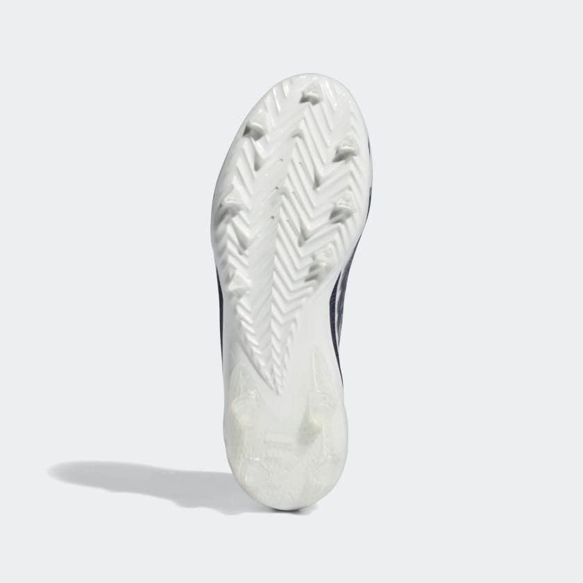 Футбольные бутсы Adidas Adizero для мужчин, белый/синий — фото 4